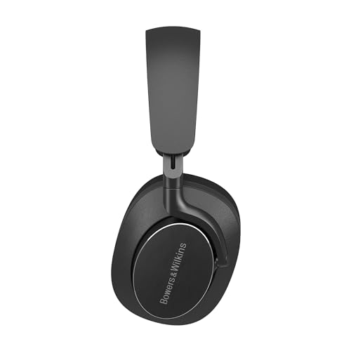 Bowers & Wilkins Px8 (ブラック) ワイヤレス・ヘッドフォン フラッグシップ ノイズキャンセリング aptX Adaptive 通話対応 マルチポイント 有線使用可能 PX8/B 中間 画像