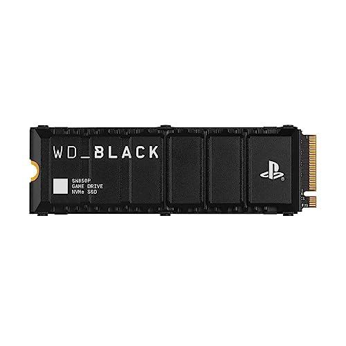 ウエスタンデジタル Western Digital 内蔵SSD 1TB PS5公式ライセンス版 WD_Black SN850P PCIe Gen4 M.2-2280 (読取り最大 7,300MB/秒) WDBBYV0010BNC-WRSN 画像1