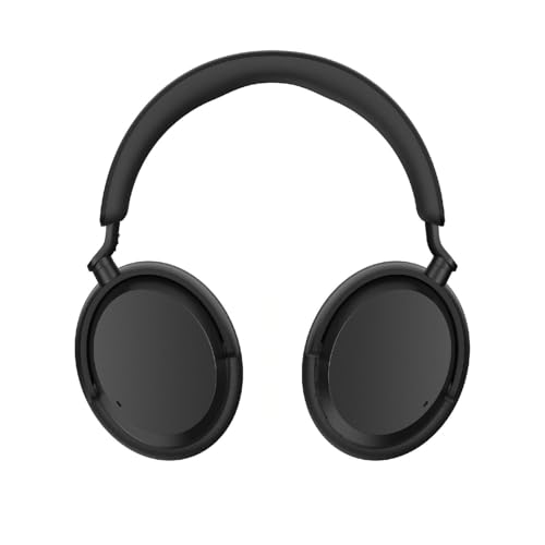 ゼンハイザー(Sennheiser) ワイヤレスヘッドホン ACCENTUM Wireless ブラック 高性能ドライバー 50時間再生 ノイズキャンセリング クリアな通話 最後 画像