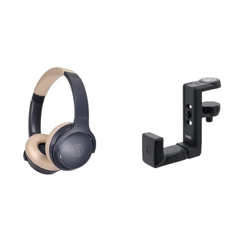 【セット買い】オーディオテクニカ ワイヤレスヘッドホン ATH-S220BT NBG & ヘッドホンハンガー AT-HPH300 1枚目 画像