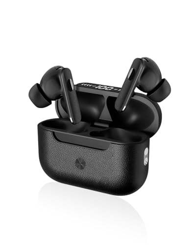 【2025新登場】EQZ ワイヤレスイヤホン bluetooth 5.4 イヤホン V17 蓋を開けて接続 ぶるーとゅーす 40dBまでアクティブノイズキャンセリング LEDディスプレイ搭載 Hi-Fi音質 最大38時間再生 マイク付き 自動ペアリング Type-C急速充電 小型軽量 タッチ式音量調整 Siri対応 iPhone/Android/Windows適用(ブラック) 画像1