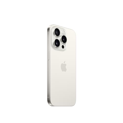 【整備済み品】 Apple iPhone 15 Pro 128GB ホワイト チタニウム SIMフリー 5G対応 (整備済み品) 最後 画像