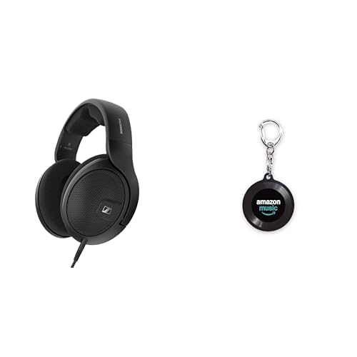 【Amazon.co.jp限定品】 ゼンハイザー Sennheiser ヘッドホン 有線 HD 560S + エージング音源付き + 【Amazon.co.jp限定】The Music × Amazon Music ミュージックキーホルダー ver2.0 1枚目 画像