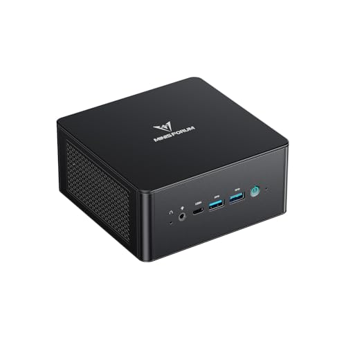 【Amazon.co.jp出品】MINISFORUM UM890 Pro ミニPC、AMD Ryzen 9 8945HS、DDR5-5600MHz 64GB、1TB SSD、Windows 11 Pro、USB4×2、HDMI2.1 ×1、DP1.4 ×1、2.5Gbps LAN、Wi-Fi6E、BT5.2、 ゲーミングpc 1枚目 画像