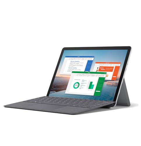 Microsoft Surface Go2 / 10.5インチ タブレットPC/CPU:Pentium Gold 4425Y / メモリ:4GB / ストレージ:64GB / Win11 / MS Office 2024 / サーフィス サーフェス ゴー/Webカメラ（顔認証対応） / タイプカバーセット/PC King (整備済み品) 画像1