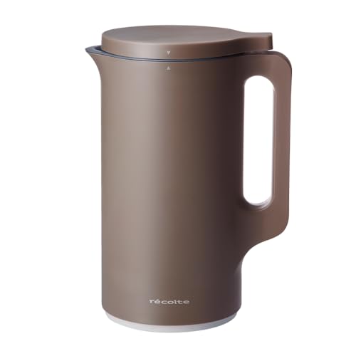 ［日本正規品］recolte レコルト 自動調理ポット スープメーカー 大容量 約600ml 30レシピ 豆乳メーカー 全自動 ポタージュ 洗いやすい 多機能 レシピ本付き 離乳食 おかゆ 加熱式 RSY-2 (MBR) 画像1