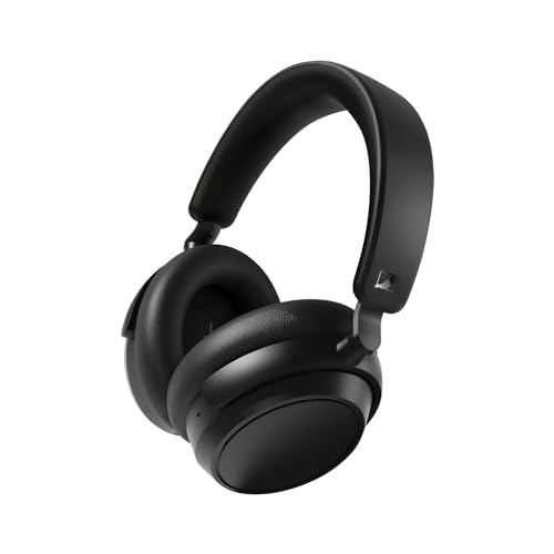 ゼンハイザー Sennheiser ワイヤレスヘッドホン ACCENTUM Plus Wireless ブラック 高性能ドライバー 50時間再生 ハイブリッドアダプティブノイズキャンセリング タッチコントロール クリアな通話 中間 画像