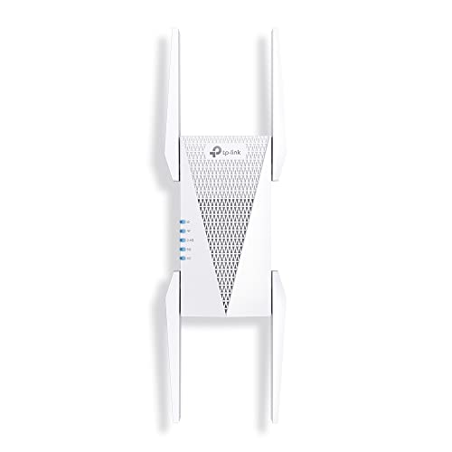 TP-Link Wi-Fi 6E 対応 無線LAN 中継器 Wi-Fi中継機 WiFi中継器 2402(6GHz) + 2402(5Ghz) + 574(2.4Ghz)Mbps中継 RE815XE/A 画像1