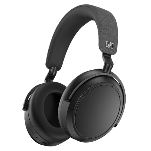 ゼンハイザー(Sennheiser) ワイヤレスヘッドホン bluetooth MOMENTUM 4 Wireless ブラック 高性能ドライバー ノイズキャンセリング 60時間再生 タッチパネル 低遅延 aptX Adaptive マルチポイント 【国内正規品】 画像1