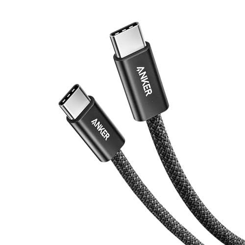 Anker Zolo USB-C & USB-C ケーブル (240W, 高耐久ナイロン) 1.0m ブラック USB PD対応 高耐久ナイロン素材採用 iPhone 16 / 15 / Galaxy iPad Pro MacBook Pro/Air 各種対応 1枚目 画像