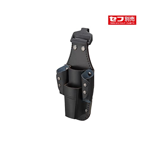 タジマ セフシステム 着脱式工具差し 本革 4本差し 堅牢でしなやかな上質なレザー(牛本革) SFKSK-P4 ブラック 着脱楽々 ベルトに後から装着可能 腰道具の組み換えが簡単 使う道具だけを選んで装着 腰の負担軽減 工具の落下防止 最後 画像