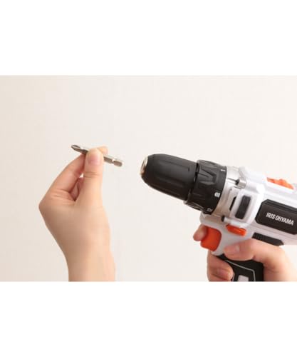 アイリスオーヤマ 充電式 電動ドライバー 10.8V バッテリー・充電器付 軽量&スピード調節機能 DIY初心者でも使いやすい JCD28 【10.8V共通バッテリーシリーズ】 最後 画像