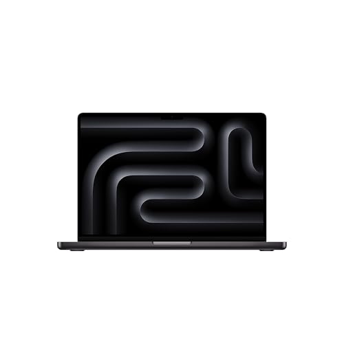 Apple 2024 MacBook Pro 10 コア CPU、10 コア GPU の M4 チップ搭載ノートパソコ ン: Apple Intelligence のために設計、14.2 インチ Liquid Retina XDR ディスプレイ、16GBユニファイドメモリ、512GB の SSD ストレージ - スペースブラック 1枚目 画像