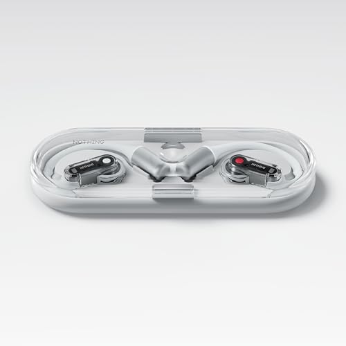【VGP 2025 受賞】Nothing Ear (open) オープンイヤーヘッドホン イヤーフック付きイヤホン BT 5.3 クリアボイステクノロジー マイク2個付き 急速充電 iPhone&Android対応 ホワイト 中間 画像