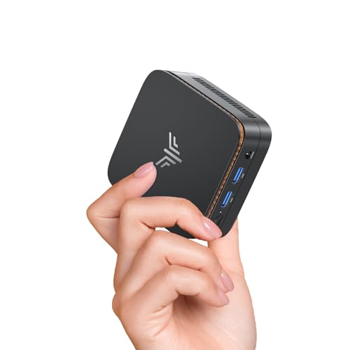 【2025新型・N150初登場】 ミニpc 最大3.60GHz WIFI6/BT5.2 mini pc インテル N150 ミニパソコン Windows11 Pro 8GB DDR4 256GB SSD 容量拡大可能 4C/4T 小型 4K@60Hz HDMI2.0+DP1.4 2画面 みにpc USB3.2/LANポート 省電力mini-pc 高速熱放散 静音 E1小型パソコン 1枚目 画像