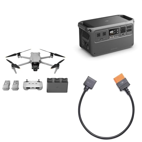 【ドローン急速充電コンボ】DJI カメラドローン Air 3 Fly Moreコンボ(RC-N2付属)） + DJI Power 1000 + Power SDC - Air 3 シリーズ 125W 10％から95％まで30分で急速充電対応 画像1