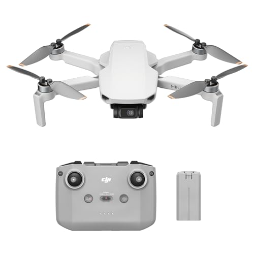DJI Mini 4K カメラドローンコンボ、4K UHDカメラ搭載ドローン(大人用)、249 g未満、3軸ジンバル映像ブレ補正、10 kmビデオ伝送、自動帰還、2バッテリーで最大飛行時間62分、クイックショット 1枚目 画像
