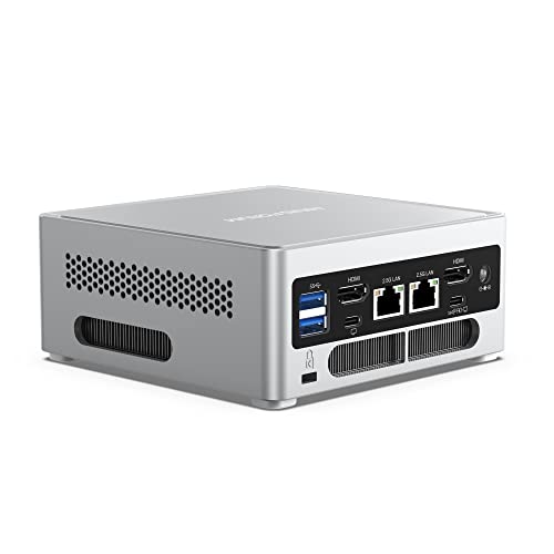 【最新バージョン】MINISFORUM NAB9ミニPC Core i9-12900HK 32GB DDR4 512GB SSD コンパクトpc Windows 11 Pro Wi-Fi6 BT5.2 2x2500Mbps HDMI×2 /USB-C×2 4K@60Hz 4画面出力対応 最後 画像