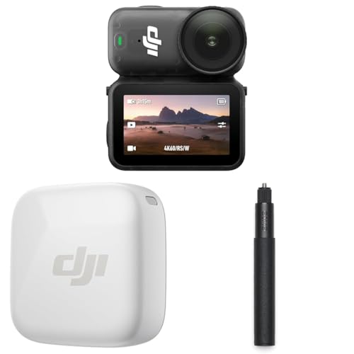 DJI Osmo Nano Vlogコンボ (64GB) - 4KウェアラブルVlogカメラ、Mic Mini TXホワイト、ハンズフリーPOV、143°広角FOV、200分録画、映像ブレ補正、旅行、Vlog用磁気カメラ 1枚目 画像
