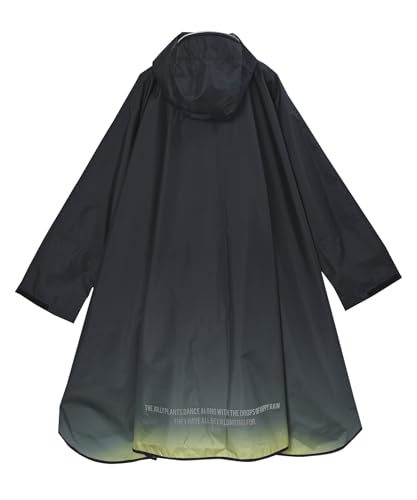 [キウ] スタンダードレインポンチョ 2ND STANDARD RAIN PONCHO - 2ND 防水 撥水 はっ水 耐水 豪雨対応 雨対策 大雨 台風 梅雨 レインコート スリーブポンチョ 雨具 雨ガッパ 雨合羽 袖付き 収納袋 ポケット おしゃれ かわいい 通勤 通学 自転車 アウトドア フェス ユニセックス メンズ レディース 男女兼用 グラデーションネイビー K404-249 最後 画像