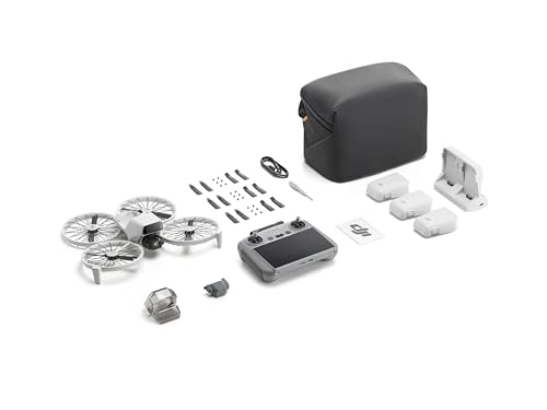 DJI Flip Fly Moreコンボ(RC 2画面送信機付属) ドローン カメラ付き 4K UHDカメラ搭載ドローン(大人用) 手のひら離陸 自動帰還 小型ドローン インテリジェント飛行 バッテリー×3 合計動作時間93分 中間 画像