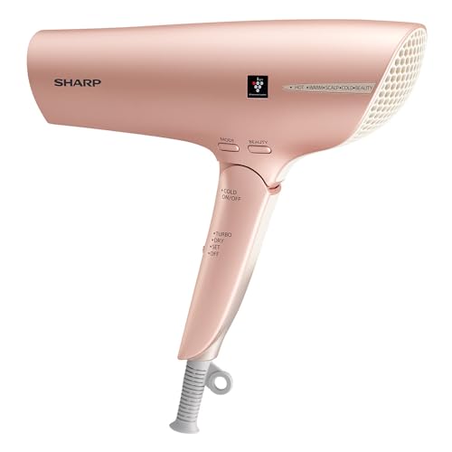 シャープ ドライヤー プラズマクラスター ビューティー IB-NP9-P ピンク 速乾 低温 大風量 静電気除去 画像1