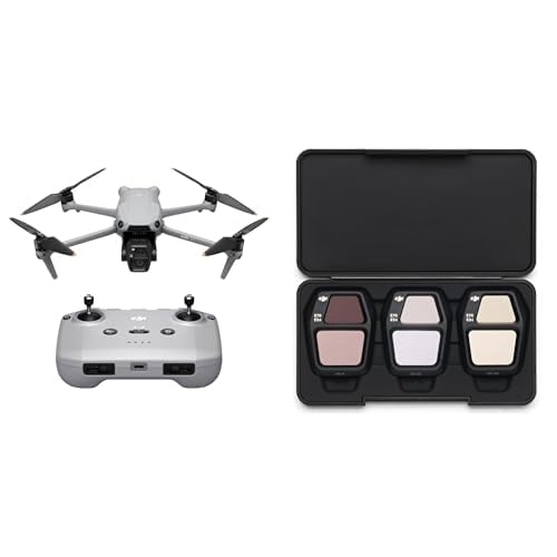 DJI Air 3S(RC-N3付属)ドローン+DJI Air 3S NDフィルターセット(ND8/32/128) 1枚目 画像