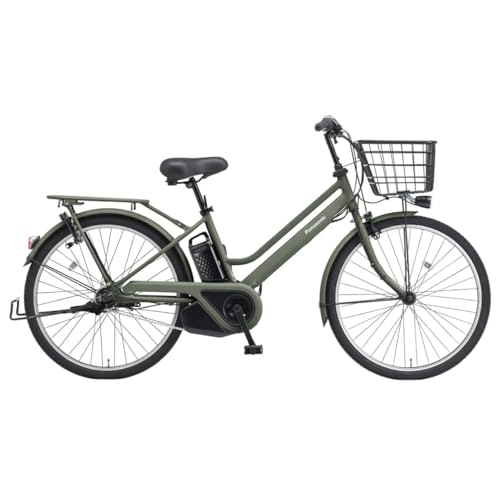 電動自転車 パナソニック (Panasonic) 2025年モデル ティモS BE-FTS633 16.0Ah 26インチ 3段変速 マットオリーブ 電動アシスト自転車 1枚目 画像
