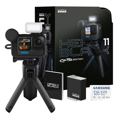GoPro公式ストア限定 GoPro HERO11 Black クリエーターエディション + 非売品日本語説明書 + SDカード(128GB) 【国内正規品】 1枚目 画像