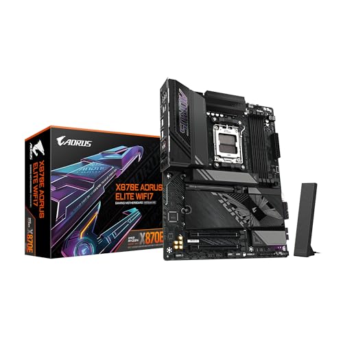 GIGABYTE X870E AORUS ELITE WIFI7 - AMD Ryzen 用 ATX スタンダード・ゲーミングマザーボード MB6572 1枚目 画像