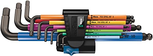Wera(ヴェラ) 05022210001 | 950SPKL ヘックスHF マルチカラーヘックスキーセット 【日本正規輸入品】 1枚目 画像