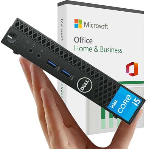 【karamel整備済み品】Dell 超ミニPC OptiPlex 3050/7040 Micro/Intel Core i5/ RAM:DDR4 16GB/高速SSD:512GB/ 静音性/Bluetooth/4K対応/省スペース小型pc 超軽量豊富なインターフェース/Microsoft Office 2019 Home&Business/Win11 Pro 搭載 1枚目 画像