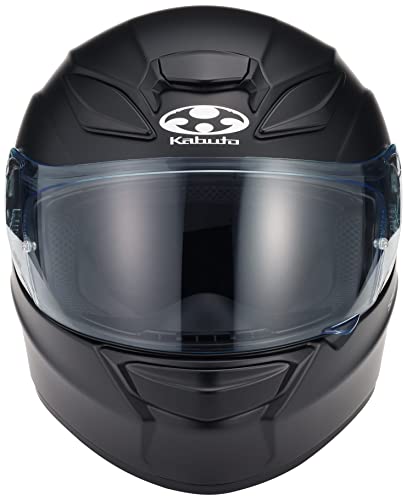 オージーケーカブト(OGK KABUTO)バイクヘルメット フルフェイス SHUMA フラットブラック (サイズ:M) & CF-1W シールド ブルーミラー556303【セット買い】 中間 画像