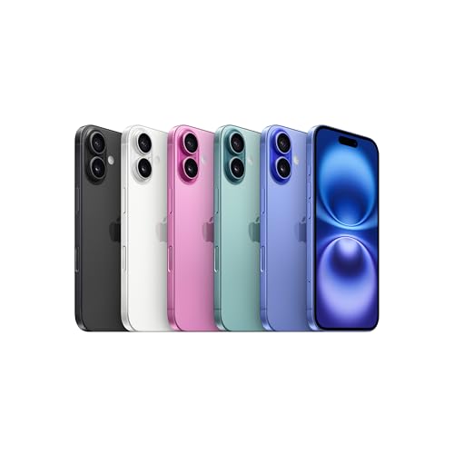 Apple iPhone 16 (128 GB) - ブラック SIMフリー 5G対応 中間 画像
