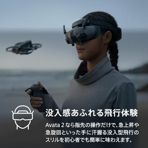 DJI Avata 2 Fly Moreコンボ(バッテリー×1)+DJI Avata 2 NDフィルターセット (ND8/16/32) 中間 画像