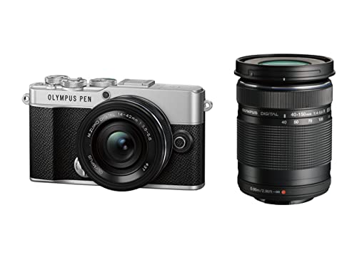 OM SYSTEM PEN E-P7 EZダブルズームキット シルバー 1枚目 画像