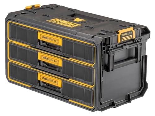 デウォルト(DEWALT) タフシステム2.0 3段 引き出し チェスト DWST08330-1 1枚目 画像