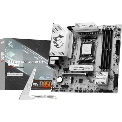 MSI B850M GAMING PLUS WIFI6E Micro-ATX ゲーミングマザーボード MB6803 画像1