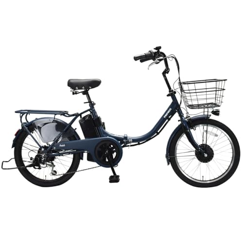 PROVROS(プロブロス) Petit ぺティート 電動アシスト自転車 折りたたみ 20インチ シマノ6段変速 リチウムイオンバッテリー 前輪駆動 最大87km走行 型式認定 公道可能【メーカー保証1年】P-B206Epro(マットディープティール) 1枚目 画像