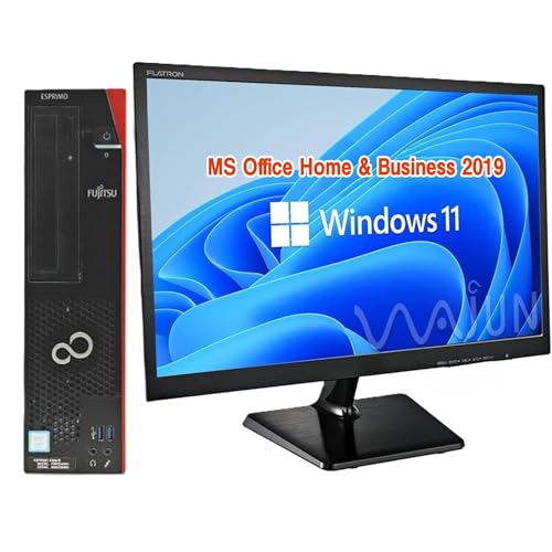 【整備済み品】デスクトップPC ESPRIMO D587/D588/24型液晶セット/Core i5-8400/Win11 Pro/MS Office H&B 2019/wajunのwifi/Bluetooth/DVD/16GB/256GB SSD 最後 画像