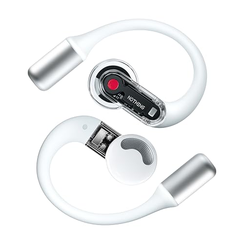 【VGP 2025 受賞】Nothing Ear (open) オープンイヤーヘッドホン イヤーフック付きイヤホン BT 5.3 クリアボイステクノロジー マイク2個付き 急速充電 iPhone&Android対応 ホワイト 画像1
