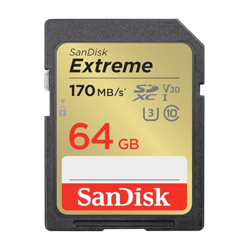 【 サンディスク 正規品 】 SanDisk SDカード 64GB SDXC Class10 UHS-I U3 V30Extreme SDSDXV2-064G-GHJIN 新パッケージ 1枚目 画像