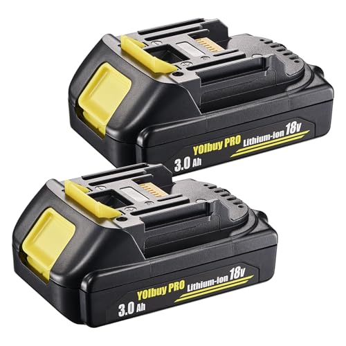 YOIbuy PRO 18V 薄型 リチウムイオンバッテリー 3.0Ah MKT 18V互換 全保護基板 最大放電電流45A 国内正規品 BL1830B (2) 1枚目 画像