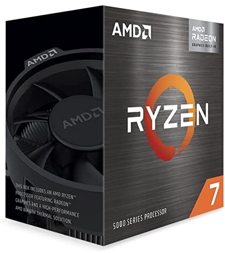 AMD Ryzen 7 5700G with Wraith Stealth cooler 3.8GHz 8コア / 16スレッド 72MB 100-000263BOX 三年保証 [並行輸入品] 画像1
