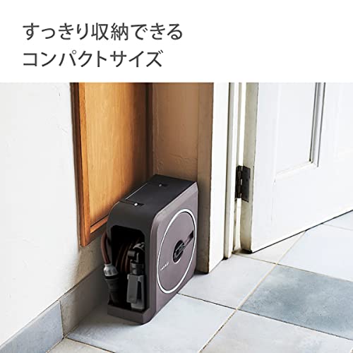 タカギ(takagi) ホース ホースリール NANO NEXT 15m (BR) ブラウン おしゃれ RM1215BR 最後 画像