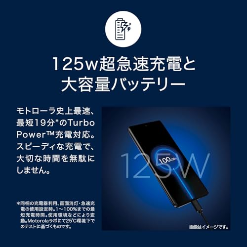 Motorola(モトローラ) motorola edge 50 pro|12GB/256GB|ブラックビューティー|SIMフリースマホ 本体 端末|NFC/FeliCa 対応|正規代理店品|6.7インチ|有機EL|Super HD|IP68防水防塵|大容量バッテリー 4,500mAh|PB1K0000JP 最後 画像