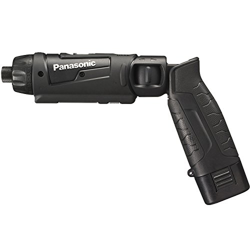 パナソニック(Panasonic) 充電スティックドリルドライバー 7.2V 1.5Ah電池パック×2個/充電器/ケース付 高精度小型ドライバー M5 手元用ワイドLED搭載 EZ7421LA2S-B ブラック 1枚目 画像