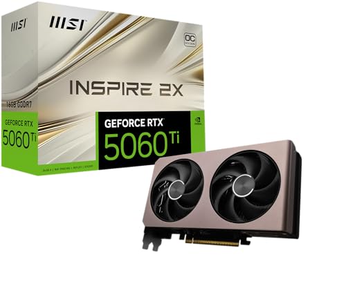 MSI GeForce RTX 5060 Ti 16G INSPIRE 2X OC グラフィックスボード VD9136 画像1