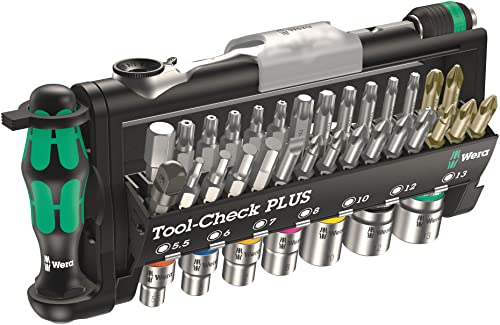 Wera(ヴェラ) 05056490001 | Tool-Check PLUS, ビット ソケット ラチェット 39点セット 【日本正規輸入品】 1枚目 画像
