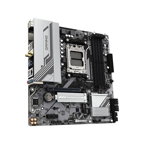GIGABYTE B650M GAMING PLUS WIFI AMD Ryzen 9000/8000/7000シリーズプロセッサー対応 Socket AM5 Micro-ATX マザーボード MB6616 中間 画像